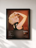 #noir Tableau de l'album Hablemos Claro de Marisela, cadre noir, imprimé et encadré en France
