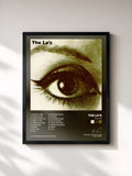#noir Tableau de l'album The La's de The La's, cadre noir, imprimé et encadré en France