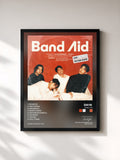 #noir Tableau de l'album Band Aid de DAY6 , cadre noir, imprimé et encadré en France