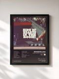 #noir Tableau de l'album KING OF HEARTS - IN THE ROOM! de Brandon Lake, cadre noir, imprimé et encadré en France