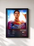 #noir Tableau de l'album Superman (Original Motion Picture Soundtrack) de John Murphy, cadre noir, imprimé et encadré en France