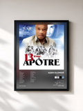 #noir Tableau de l'album 13ième apôtre de Koffi Olomidé, cadre noir, imprimé et encadré en France