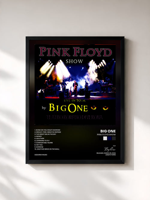 Big One · Pink Floyd Show — Affiche encadrée