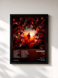 #noir Tableau de l'album Infinity de Wilkinson, cadre noir, imprimé et encadré en France
