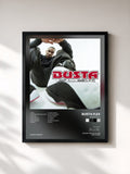 #noir Tableau de l'album Busta Flex de Busta Flex, cadre noir, imprimé et encadré en France