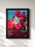 #noir Tableau de l'album Death & Love, Pt. 1 de Circa Waves, cadre noir, imprimé et encadré en France