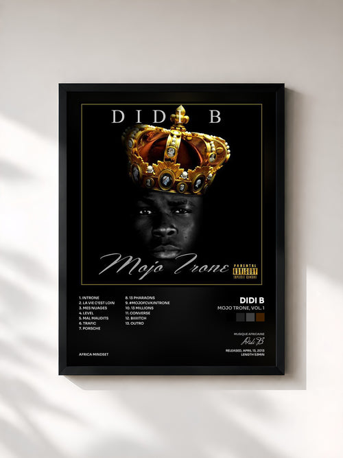 Didi B · Mojo trone, vol. 1 — Affiche encadrée