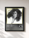 #noir Tableau de l'album Joanna '84 de Joanna, cadre noir, imprimé et encadré en France