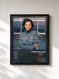 #noir Tableau de l'album The Sweetest Days de Vanessa Williams, cadre noir, imprimé et encadré en France