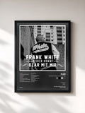 #noir Tableau de l'album Keiner kommt klar mit mir de Fler, cadre noir, imprimé et encadré en France