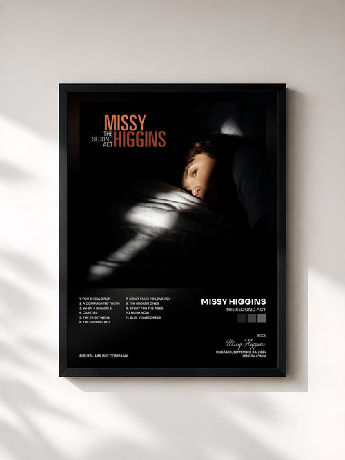 Missy Higgins · The Second Act — Affiche encadrée