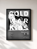 #noir Tableau de l'album Loyalty To Loyalty de Cold War Kids, cadre noir, imprimé et encadré en France