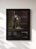 #noir Tableau de l'album I, Assassin de Gary Numan, cadre noir, imprimé et encadré en France