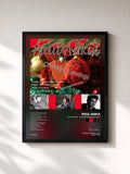 #noir Tableau de l'album Paul Anka - Christmas Greetings de Paul Anka, cadre noir, imprimé et encadré en France