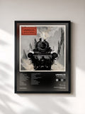 #noir Tableau de l'album Gipfelstürmer (Deluxe) de Unheilig, cadre noir, imprimé et encadré en France