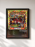 #noir Tableau de l'album Fever To Tell (Deluxe Remastered) de Yeah Yeah Yeahs, cadre noir, imprimé et encadré en France