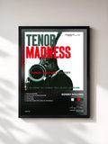 #noir Tableau de l'album Tenor Madness de Sonny Rollins, cadre noir, imprimé et encadré en France