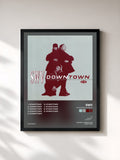 #noir Tableau de l'album The Downtown EP de SWV, cadre noir, imprimé et encadré en France