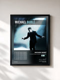 #noir Tableau de l'album It Had Better Be Tonight - The Remixes de Michael Bublé, cadre noir, imprimé et encadré en France