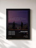 #noir Tableau de l'album Scared To Be Lonely Remixes Vol. 1 de Martin Garrix, cadre noir, imprimé et encadré en France