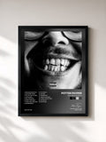 #noir Tableau de l'album Real Back In Style de Potter Payper, cadre noir, imprimé et encadré en France