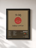 #noir Tableau de l'album Wildflowers & All The Rest (Deluxe Edition) de Tom Petty, cadre noir, imprimé et encadré en France