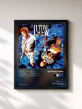 #noir Tableau de l'album Compus Mentus de Cutting Crew, cadre noir, imprimé et encadré en France