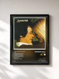 #noir Tableau de l'album Closeup de Frankie Valli, cadre noir, imprimé et encadré en France