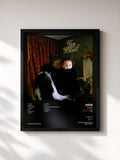 #noir Tableau de l'album Bloed de Vic9, cadre noir, imprimé et encadré en France