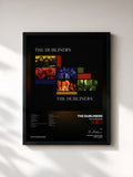 #noir Tableau de l'album The Dubliners de The Dubliners, cadre noir, imprimé et encadré en France