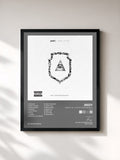 #noir Tableau de l'album Seen It All: The Autobiography (Deluxe) de Jeezy, cadre noir, imprimé et encadré en France