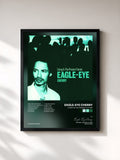 #noir Tableau de l'album Living In The Present Future de Eagle-Eye Cherry, cadre noir, imprimé et encadré en France