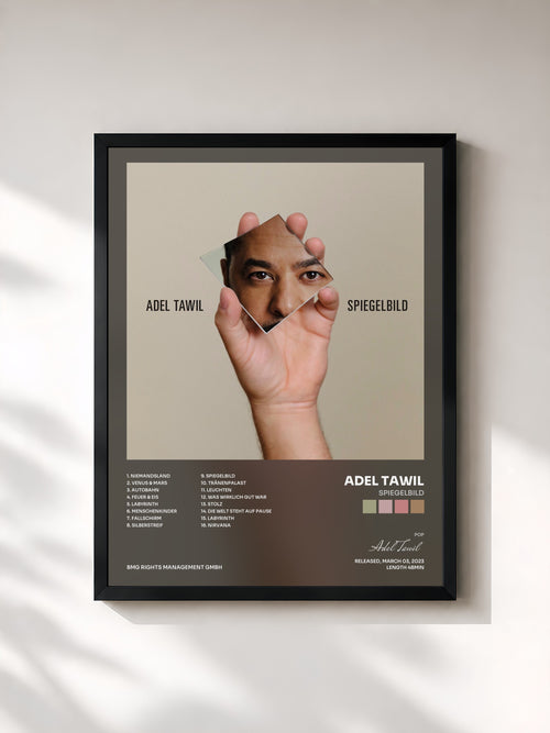 Adel Tawil · Spiegelbild — Affiche encadrée