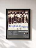 #noir Tableau de l'album Do Or Die de Dropkick Murphys, cadre noir, imprimé et encadré en France