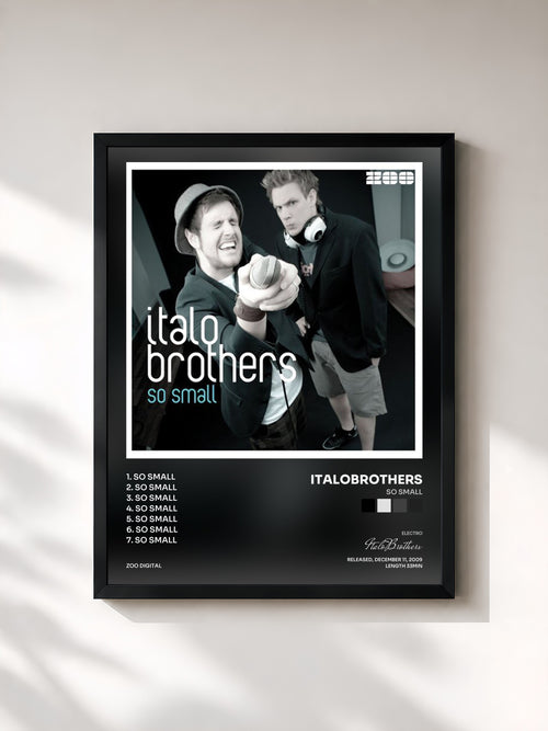 ItaloBrothers · So Small — Affiche encadrée