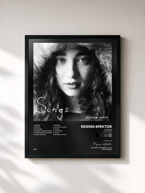 Regina Spektor · Songs (2024 Remaster) — Affiche encadrée
