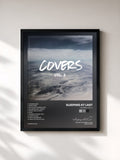 #noir Tableau de l'album Covers, Vol. 2 de Sleeping At Last, cadre noir, imprimé et encadré en France