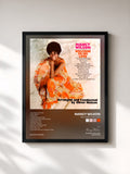 #noir Tableau de l'album Welcome To My Love de Nancy Wilson, cadre noir, imprimé et encadré en France