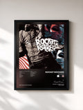 #noir Tableau de l'album Ras Bebas de Rocket Rockers, cadre noir, imprimé et encadré en France