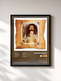 #noir Tableau de l'album Mr. Marley de Damian Marley, cadre noir, imprimé et encadré en France