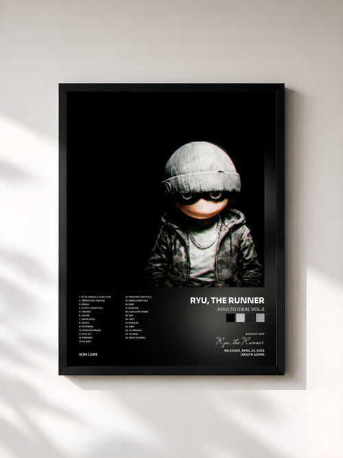 Ryu, the Runner · ADULTO IDEAL VOL.2 — Affiche encadrée