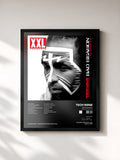 #noir Tableau de l'album Bad Season (Mixed By DJ Whoo Kid) de Tech N9ne, cadre noir, imprimé et encadré en France