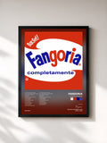 #noir Tableau de l'album Completamente de Fangoria, cadre noir, imprimé et encadré en France