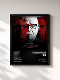 #noir Tableau de l'album Lost Themes III: Alive After Death de John Carpenter, cadre noir, imprimé et encadré en France