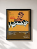 #noir Tableau de l'album Feito Sob Medida de Walter Wanderley, cadre noir, imprimé et encadré en France