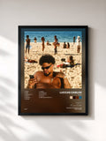 #noir Tableau de l'album Dois de Luccas Carlos, cadre noir, imprimé et encadré en France