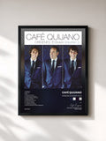 #noir Tableau de l'album Orígenes: El Bolero Vol.3 de Café Quijano, cadre noir, imprimé et encadré en France