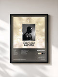 #noir Tableau de l'album Trap Lord de A$AP Ferg, cadre noir, imprimé et encadré en France