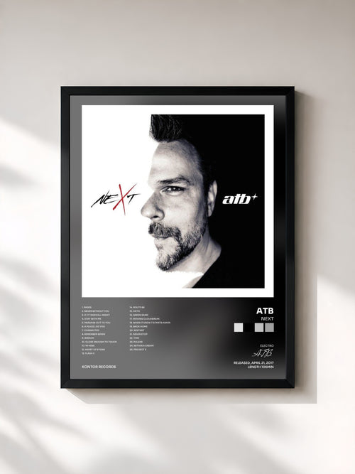 ATB · neXt — Affiche encadrée