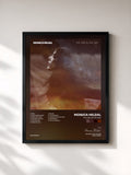 #noir Tableau de l'album The One In The Sun de Monica Heldal, cadre noir, imprimé et encadré en France